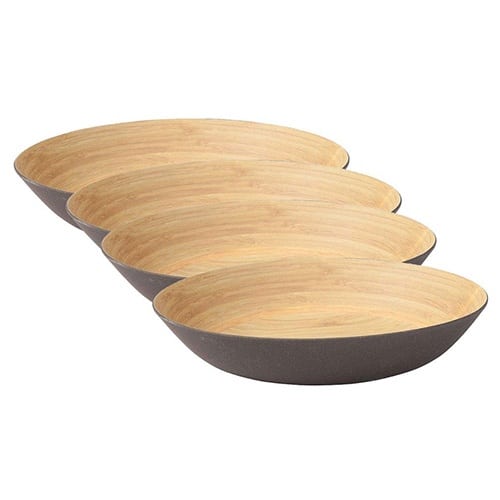 bamboo pasta bowls