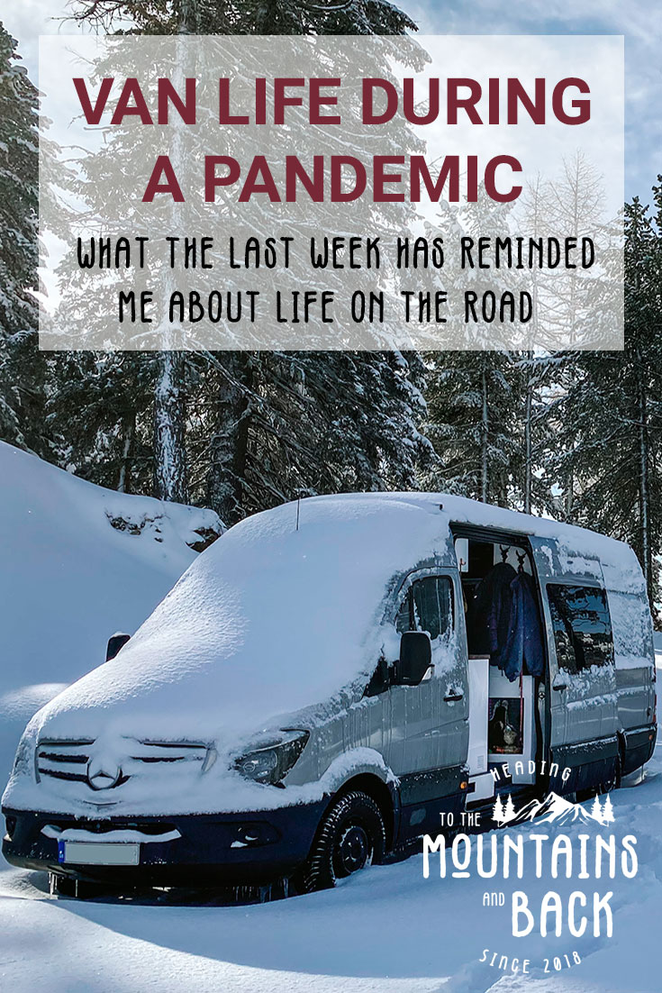 pin van life in pandemic