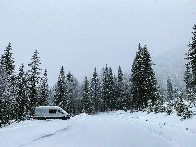 van life and isolation