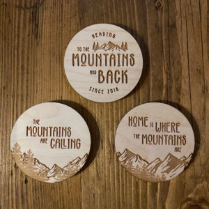 Wooden Mountain Sticker Bundle