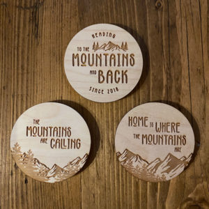 Wooden Mountain Sticker Bundle