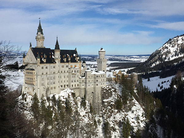 Wild Camping in Germany: Neuschwanstein Castle