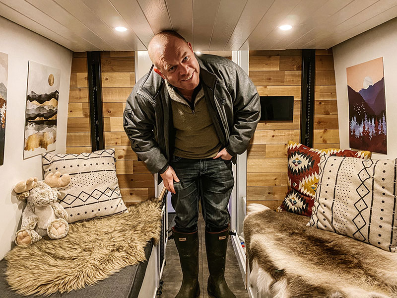 Will standing beneath our Happijac bed lift to review head height when standing