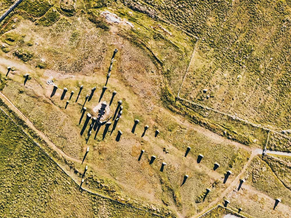 Callanish Stones from above