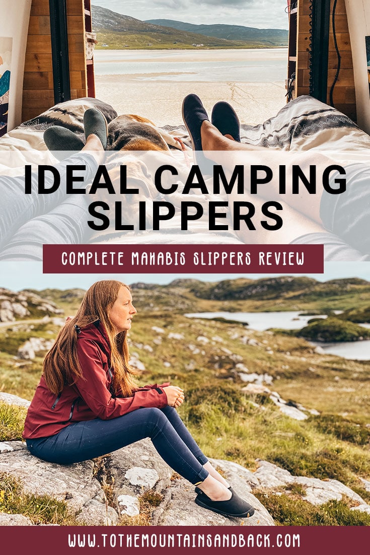 Pin camping slippers